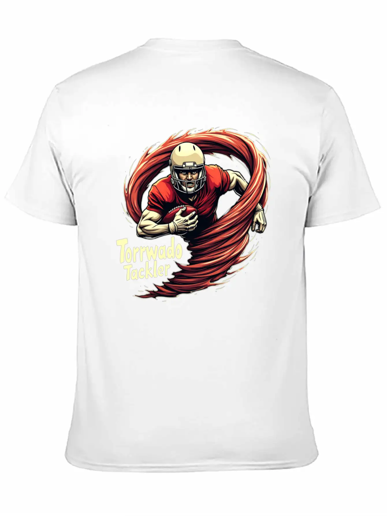 ANGRY RUNS: Tornado Tackler Breathable Graphic T-Shirt – Perfect For Casual Days
