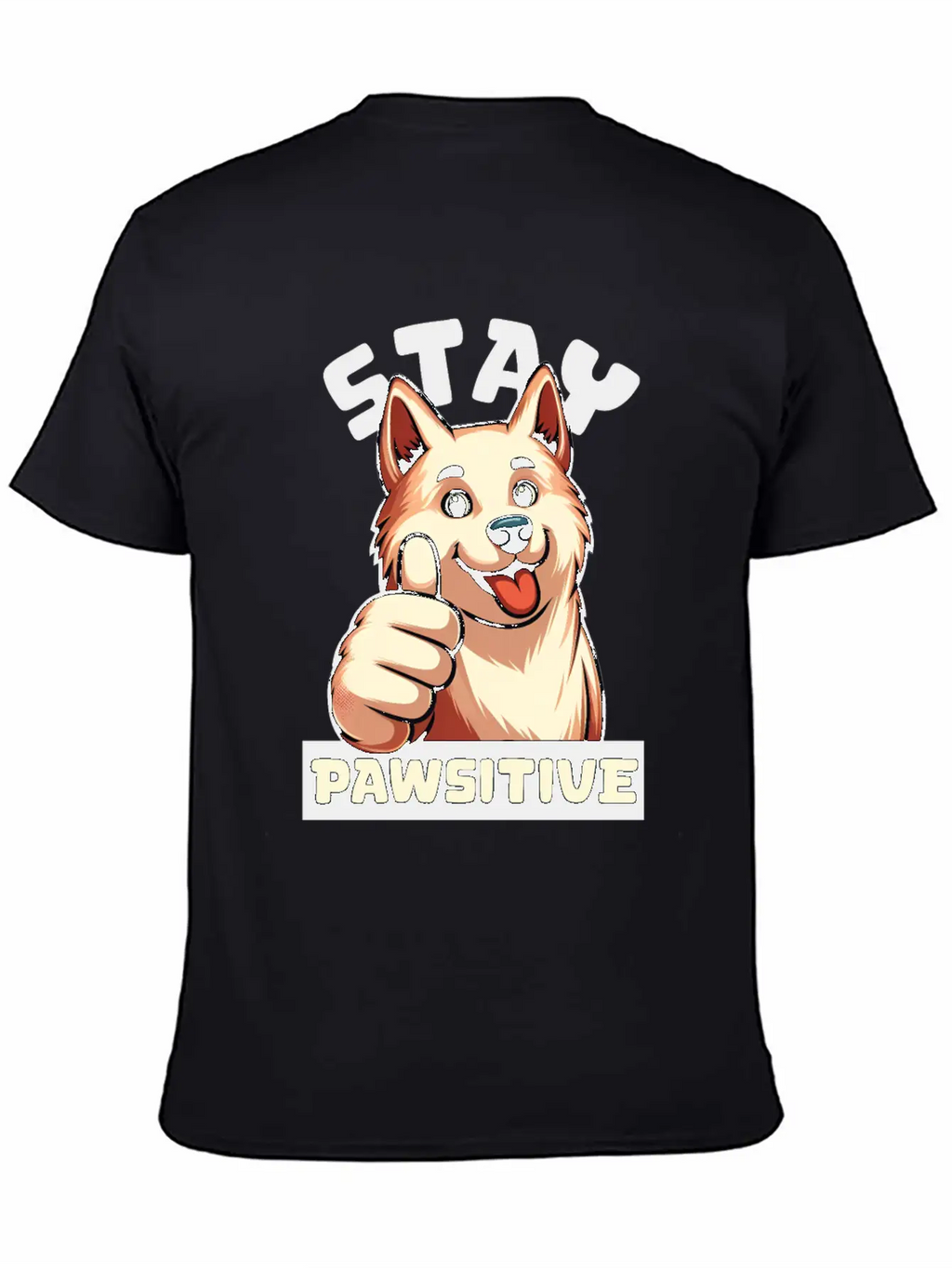 Animal Hospital - Stay Pawsitive Relaxed Everyday Tee – Lightweight And Durable Cotton