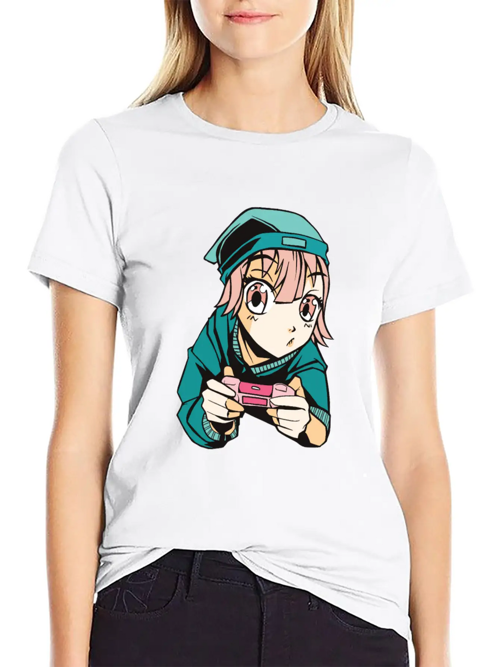 Anime Gamer Gaming Game Comic Unisex Casual T-Shirt – Clean Design For Daily Comfort