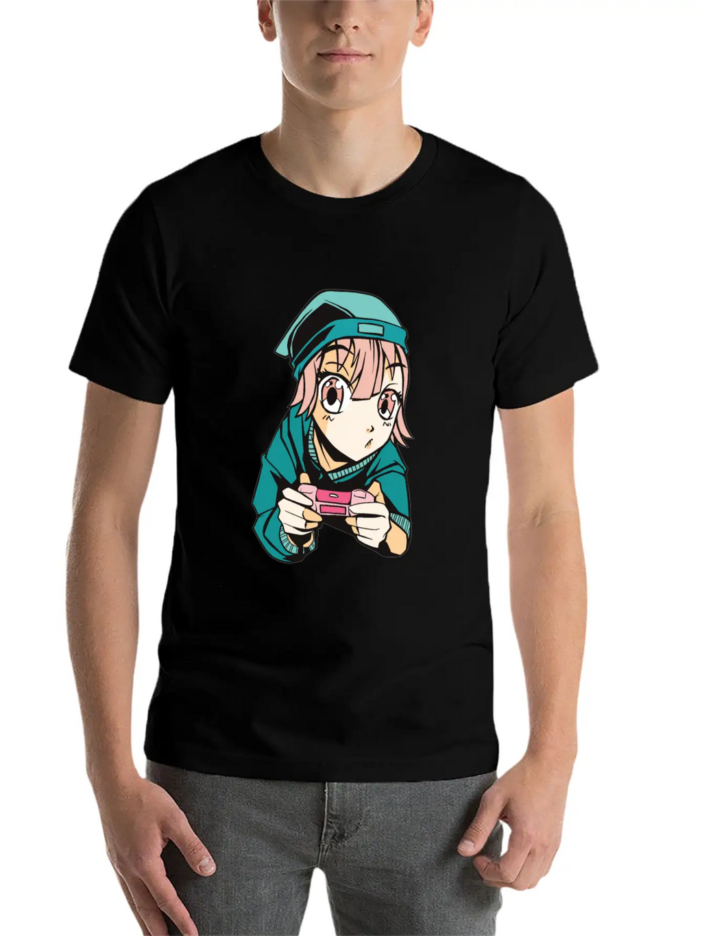 Anime Gamer Gaming Game Comic Unisex Casual T-Shirt – Clean Design For Daily Comfort