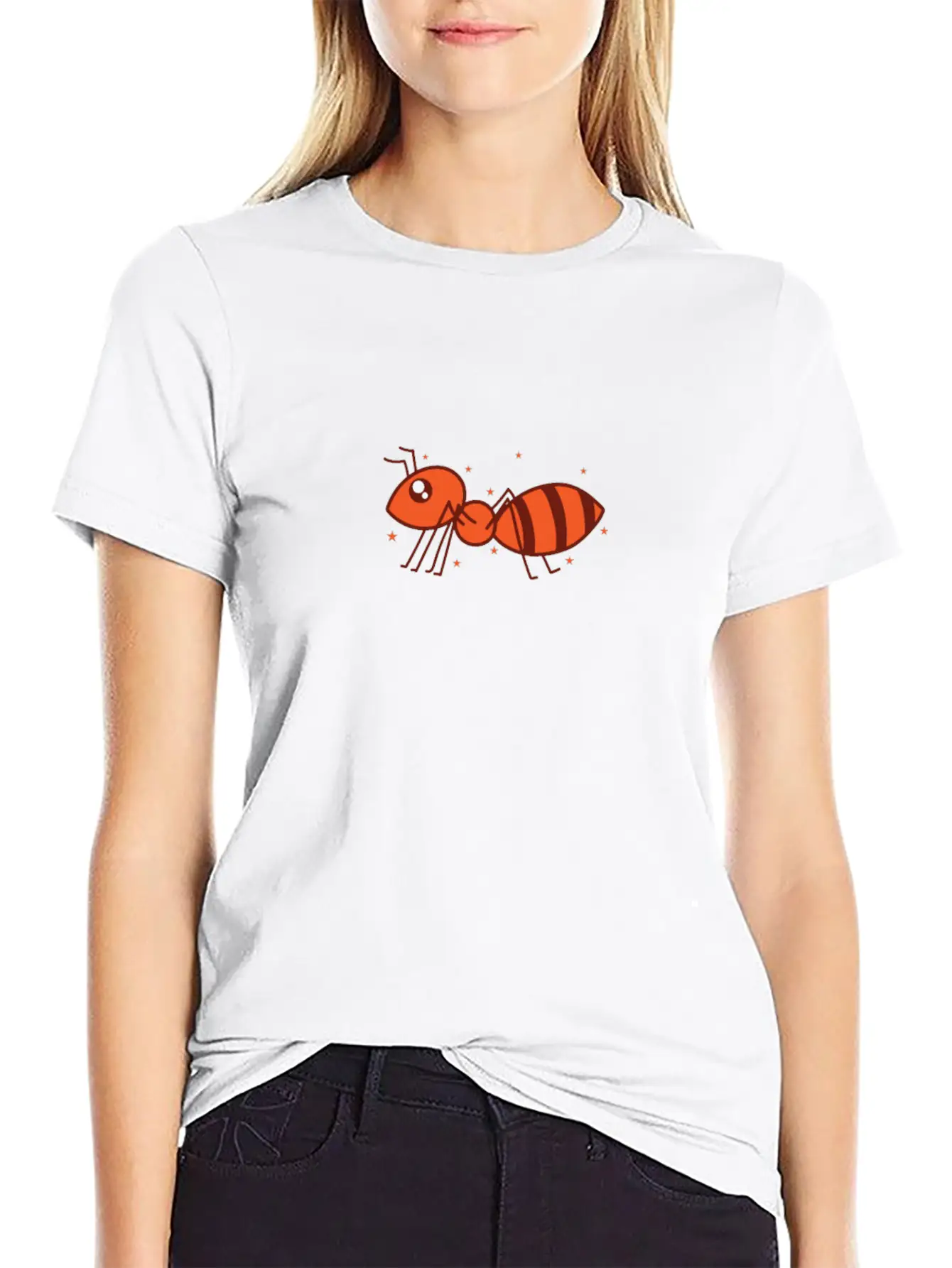 Ant Busy Insects Social Animals Essential Cotton Tee For Daily Outfits – Unisex Style