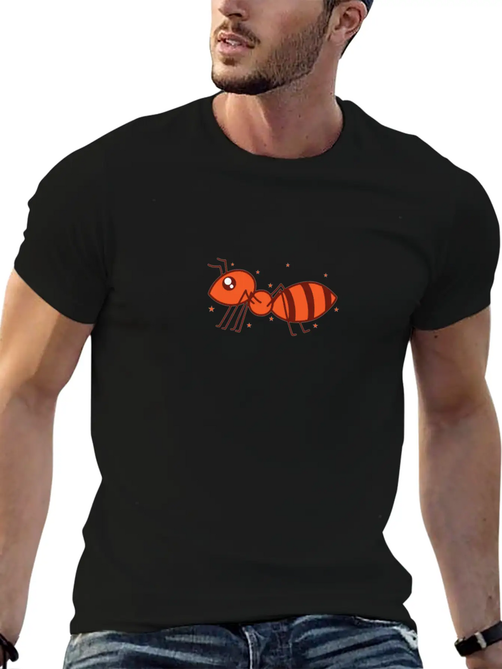 Ant Busy Insects Social Animals Essential Cotton Tee For Daily Outfits – Unisex Style