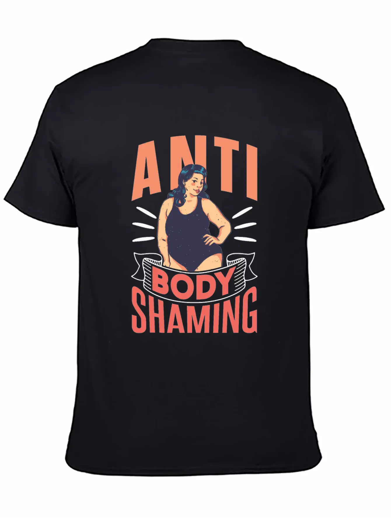 Anti Body Shaming Mocking End Appearance Stop Timeless Short Sleeve Tee – Comfy And Minimalist Design