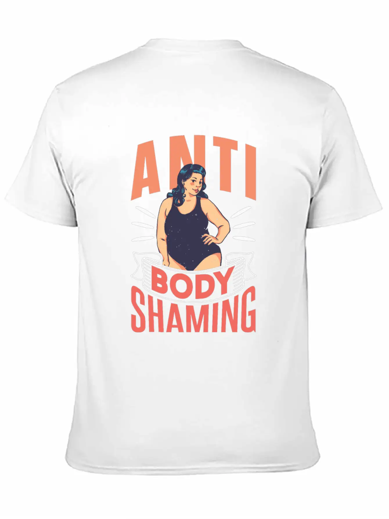 Anti Body Shaming Mocking End Appearance Stop Timeless Short Sleeve Tee – Comfy And Minimalist Design