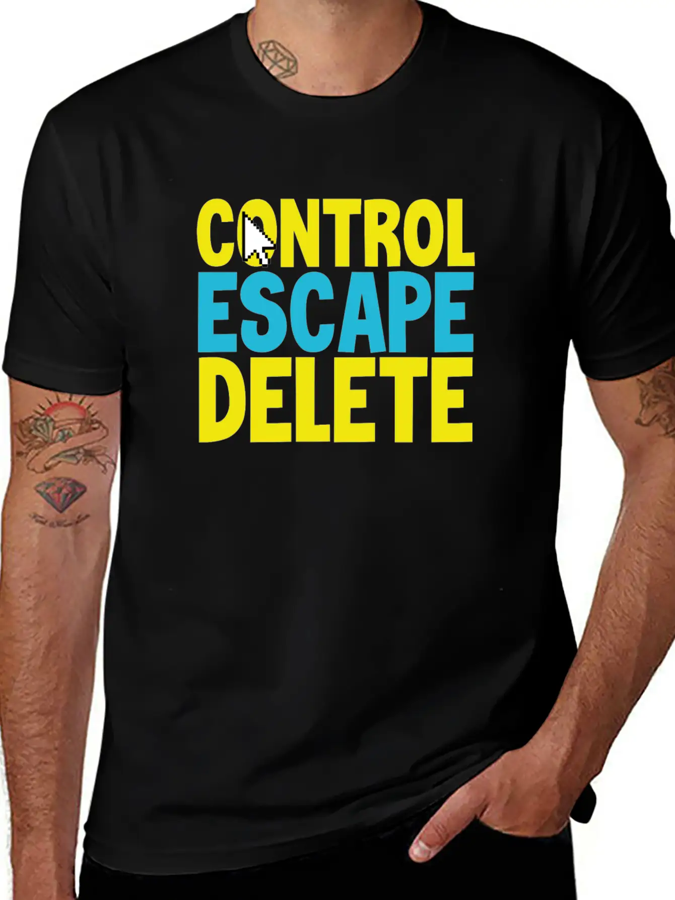 Anti Harassment Control Escape Delete Anti Timeless Short Sleeve Tee – Comfy And Minimalist Design