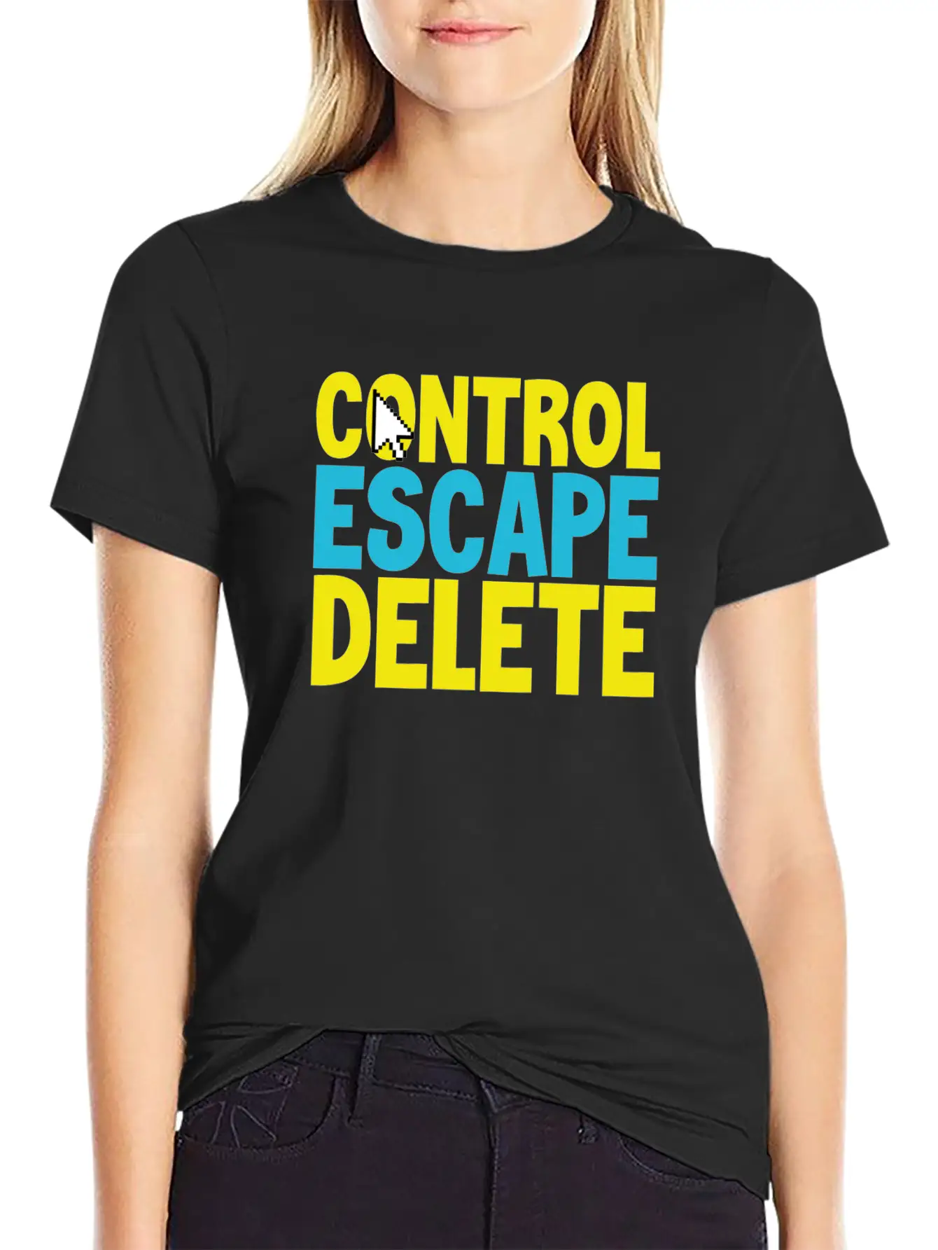 Anti Harassment Control Escape Delete Anti Timeless Short Sleeve Tee – Comfy And Minimalist Design