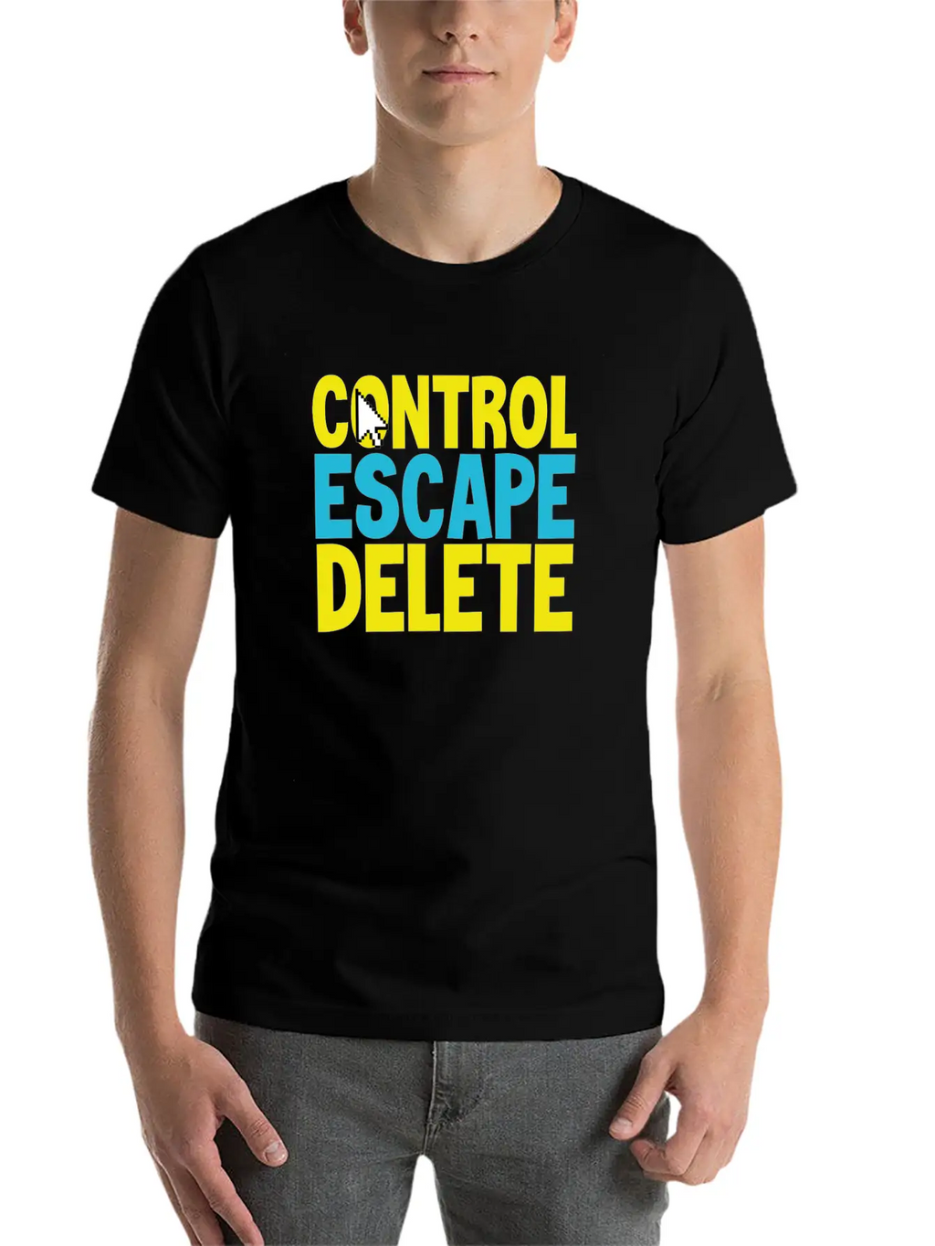 Anti Harassment Control Escape Delete Anti Timeless Short Sleeve Tee – Comfy And Minimalist Design