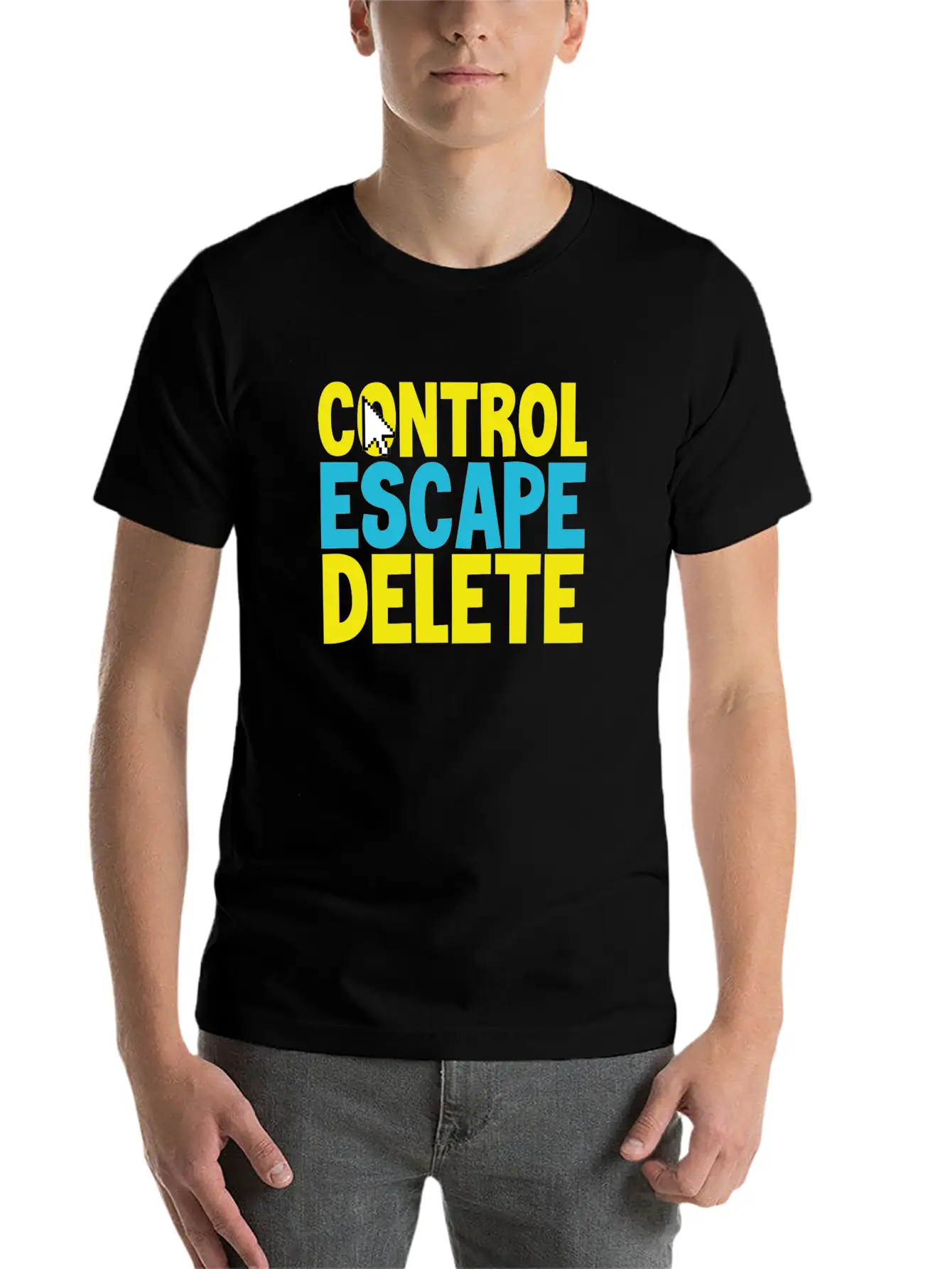 Anti Harassment Control Escape Delete Anti Timeless Short Sleeve Tee – Comfy And Minimalist Design