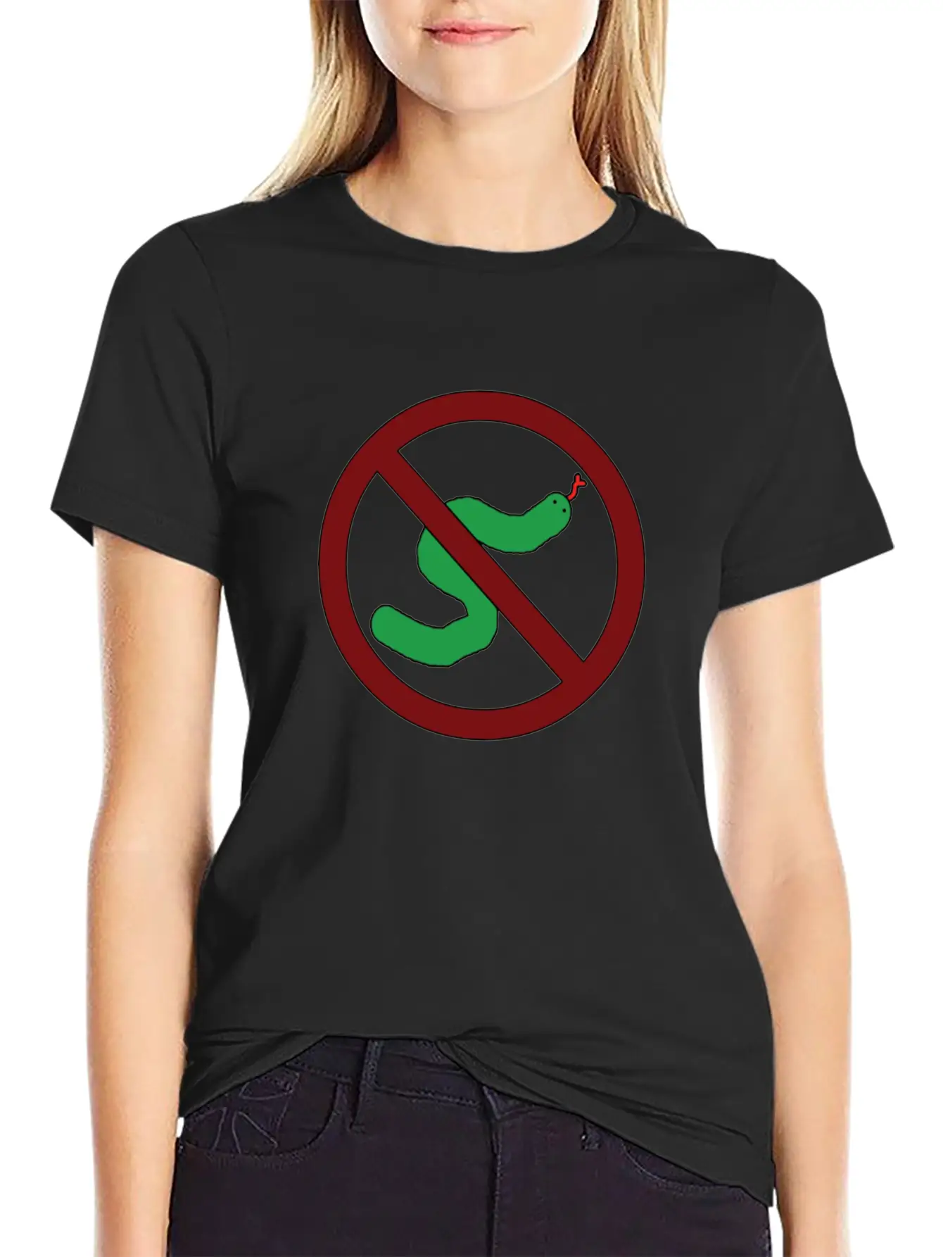 Anti-Snake Classic Cotton Tee – Unisex Comfort For Any Season