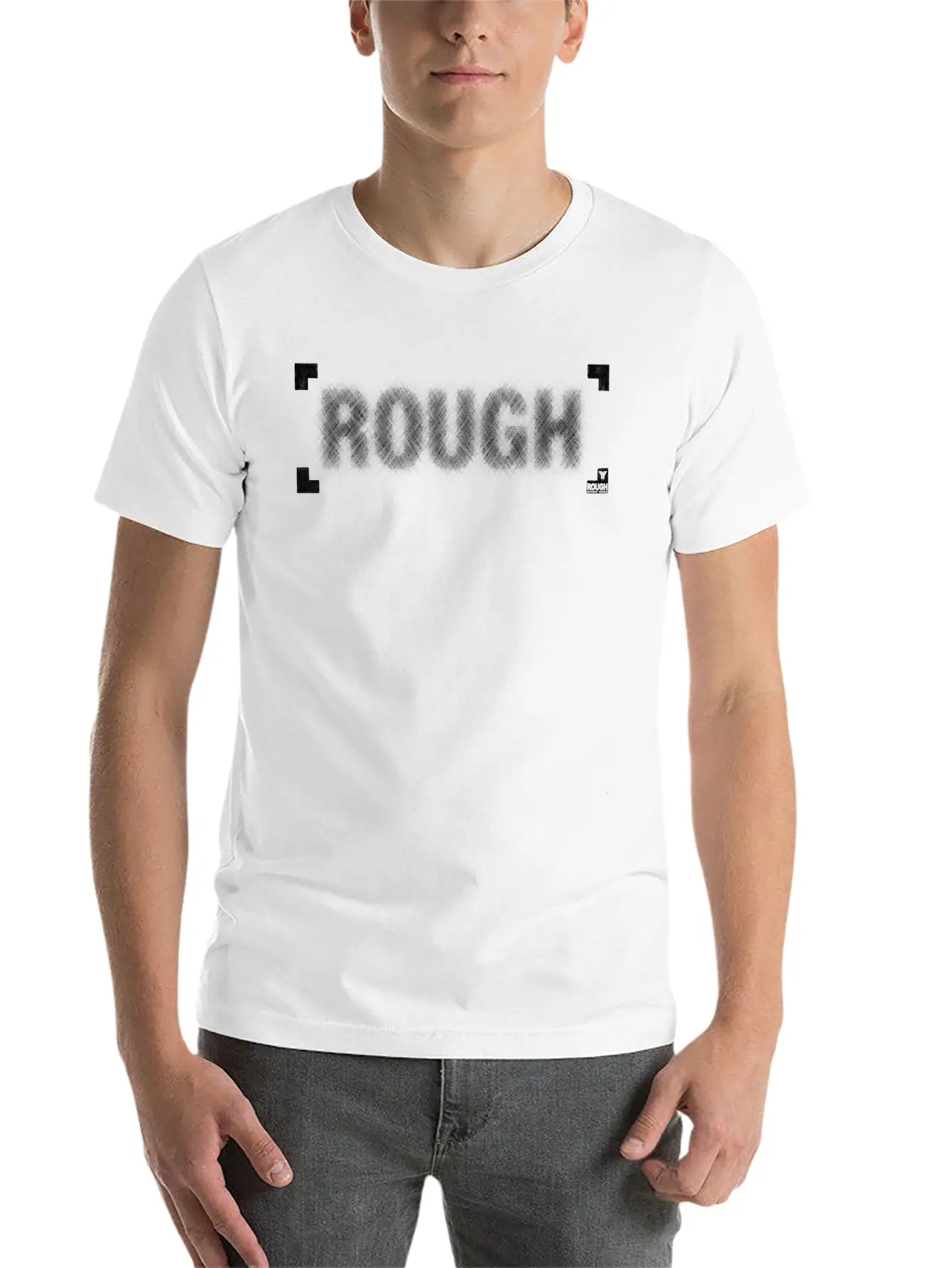 Antony Yorck Rough Design Essential Cotton Tee For Daily Outfits – Unisex Style
