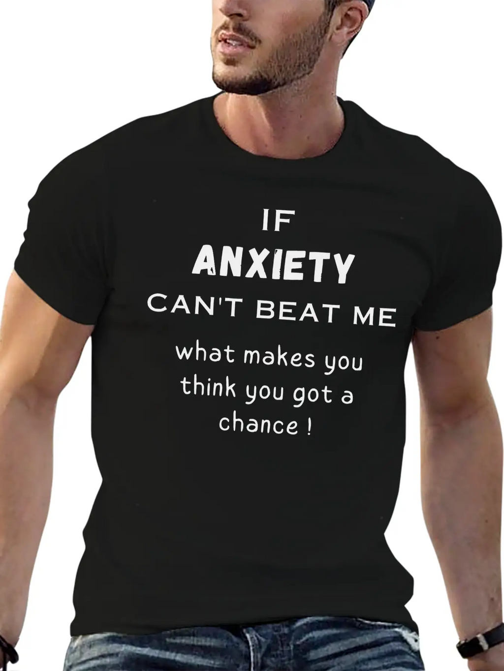 Anxiety Essential Cotton Tee For Daily Outfits – Unisex Style