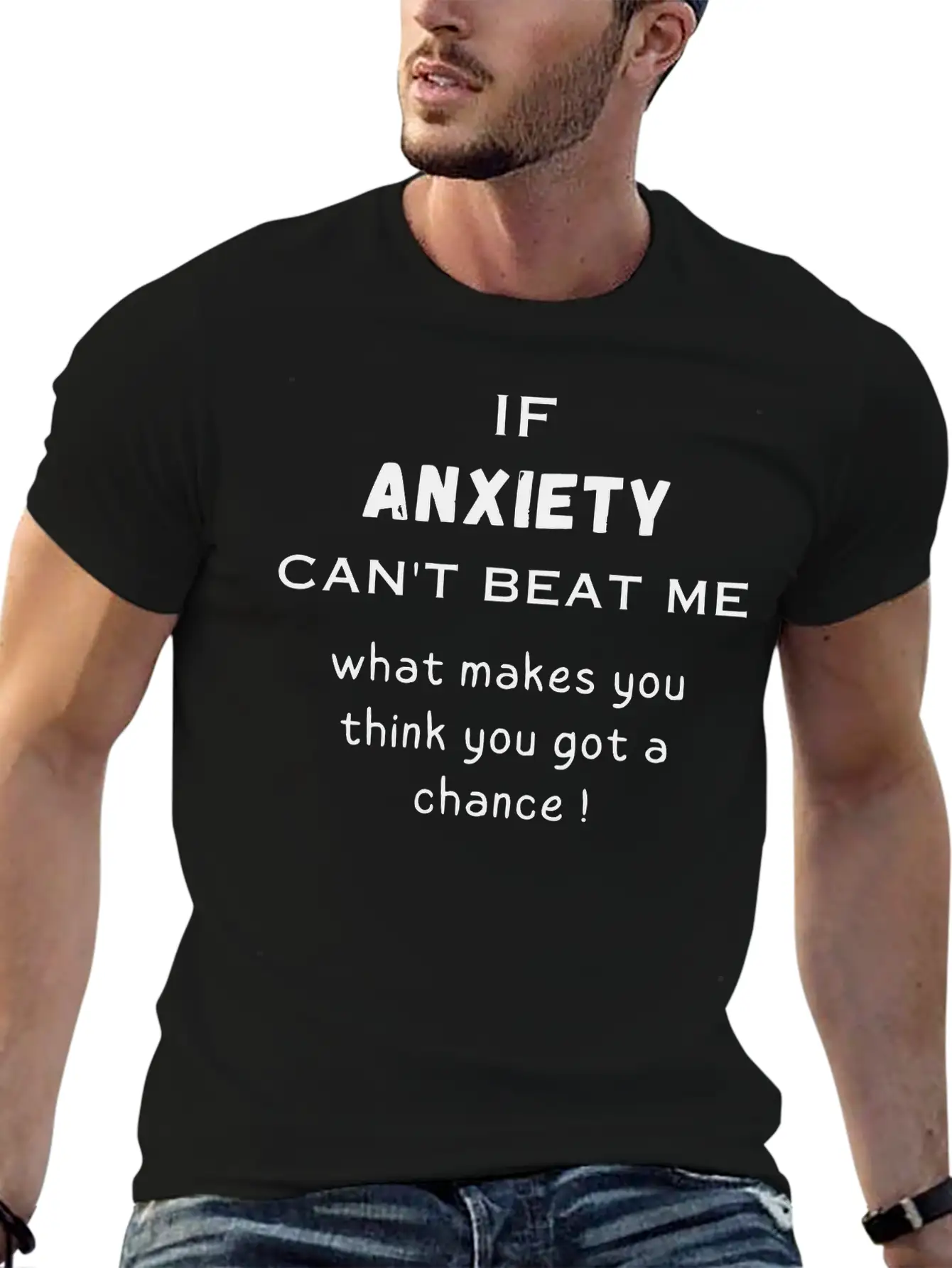 Anxiety Essential Cotton Tee For Daily Outfits – Unisex Style