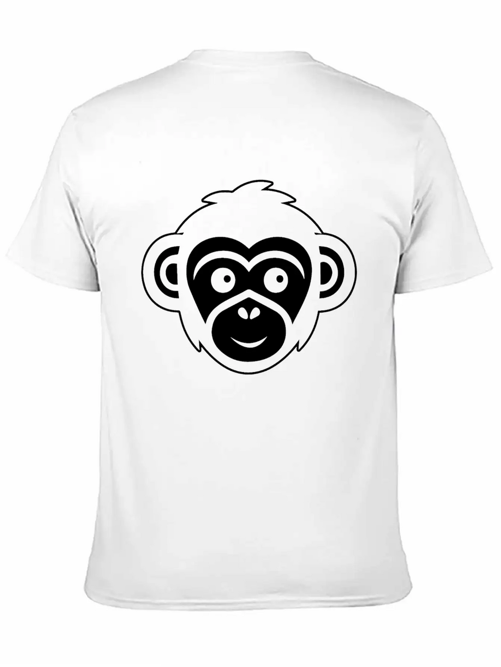 Ape Face Apes Apelike Jungle Primate Essential Cotton Tee For Daily Outfits – Unisex Style
