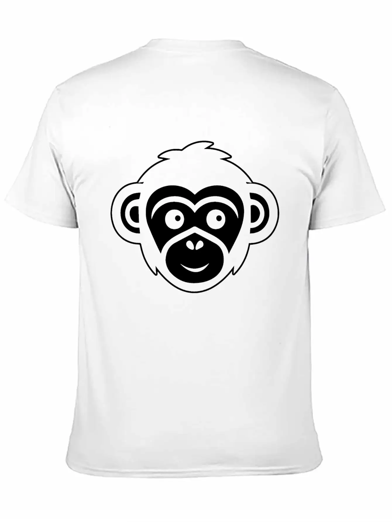 Ape Face Apes Apelike Jungle Primate Essential Cotton Tee For Daily Outfits – Unisex Style