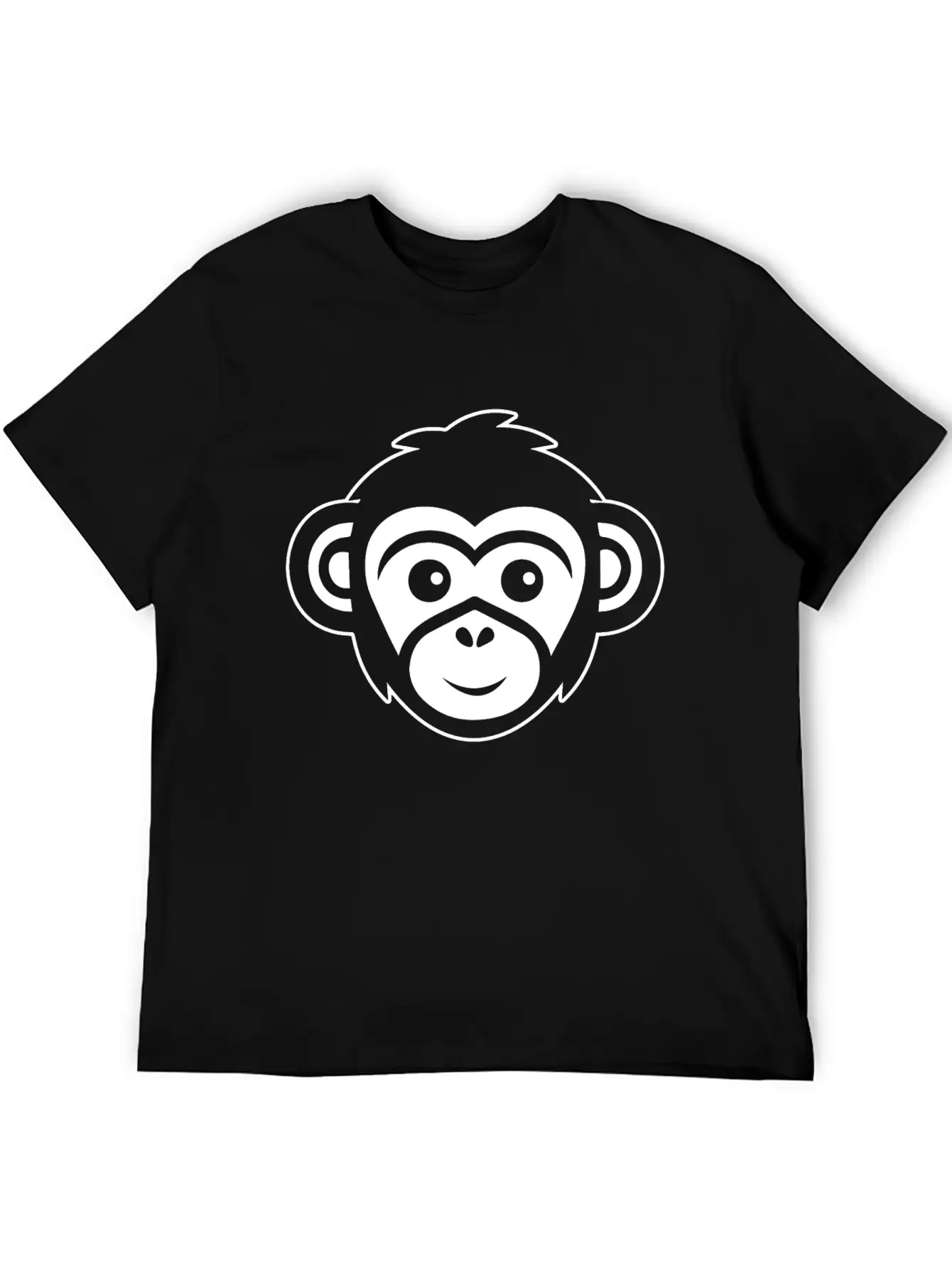 Ape Face Apes Apelike Jungle Primate Essential Cotton Tee For Daily Outfits – Unisex Style