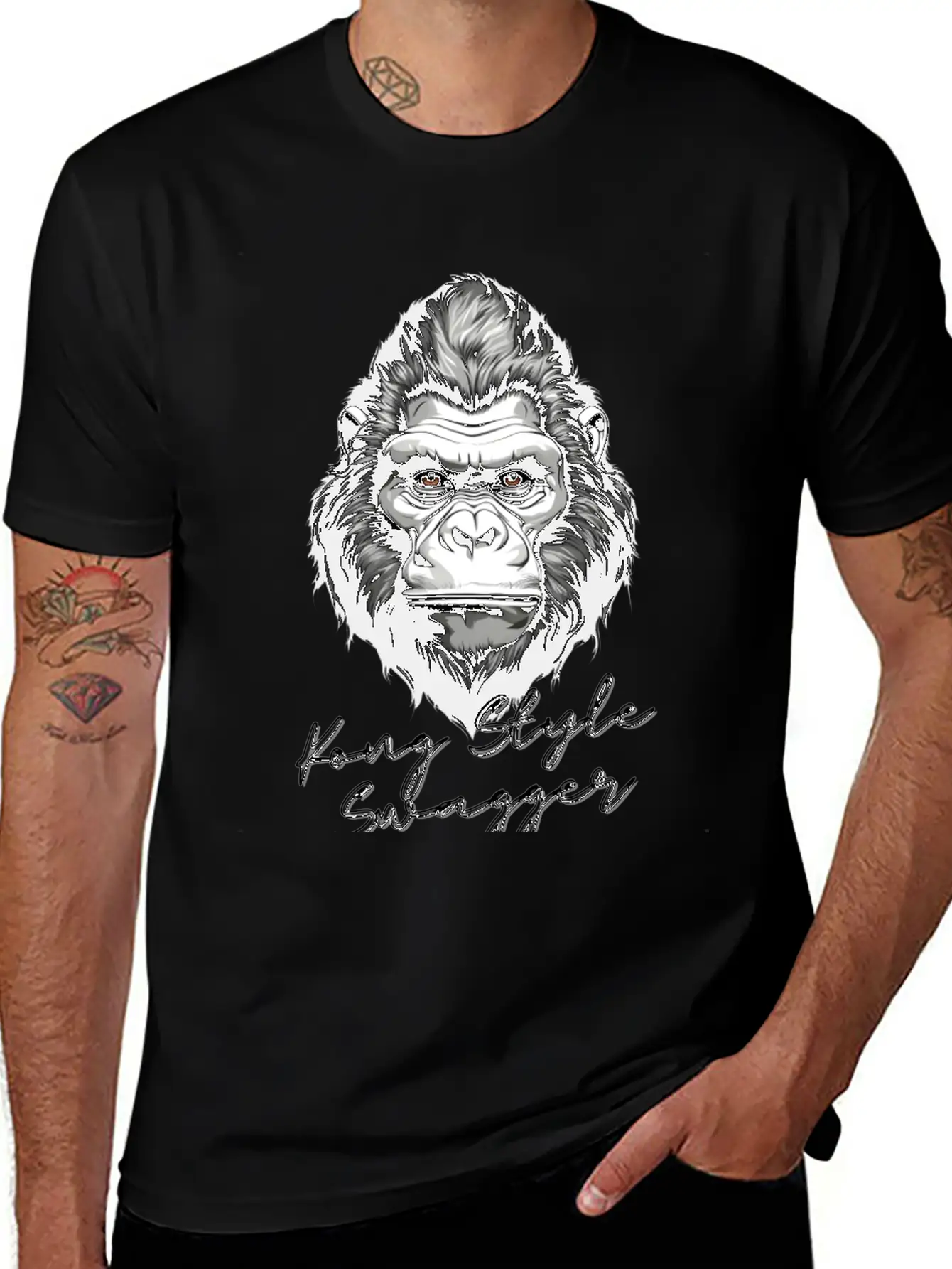 Ape Face T Shirt Classic Cotton Tee – Unisex Comfort For Any Season