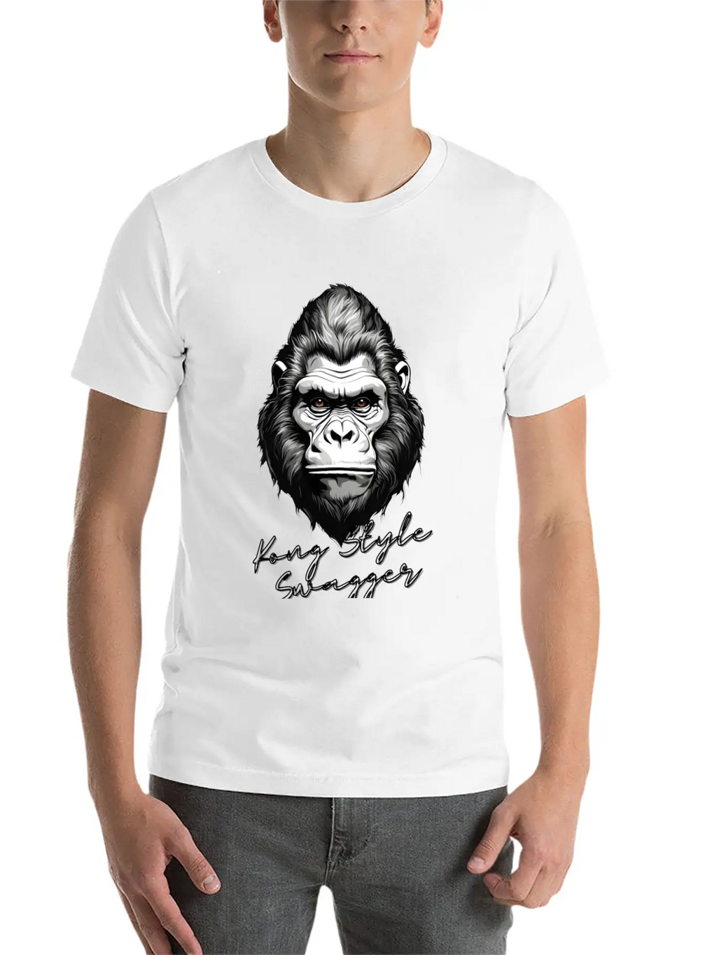 Ape Face T Shirt Classic Cotton Tee – Unisex Comfort For Any Season