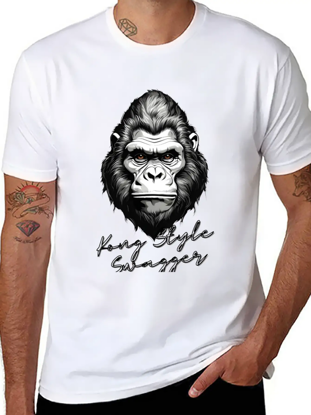 Ape Face T Shirt Classic Cotton Tee – Unisex Comfort For Any Season