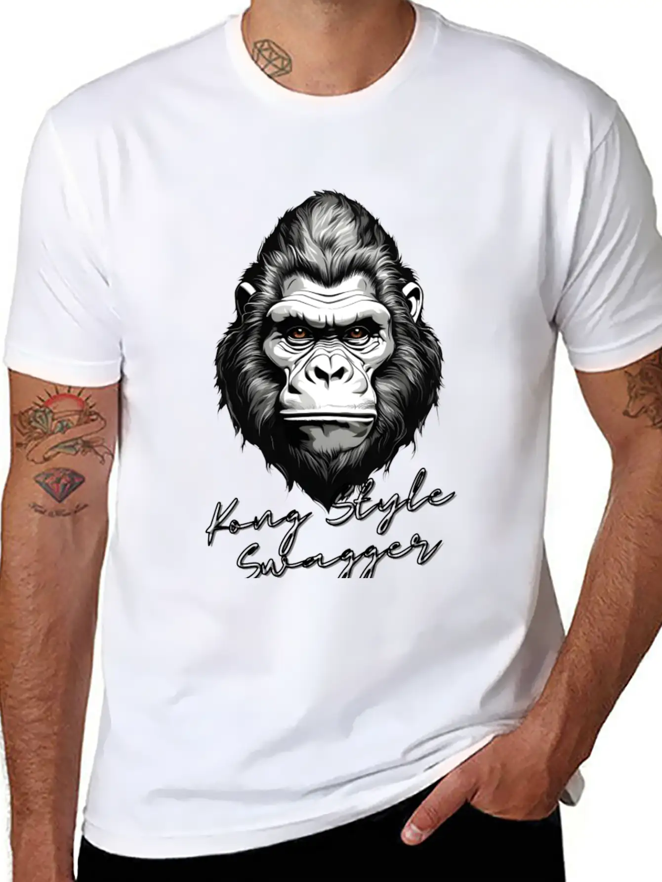 Ape Face T Shirt Classic Cotton Tee – Unisex Comfort For Any Season