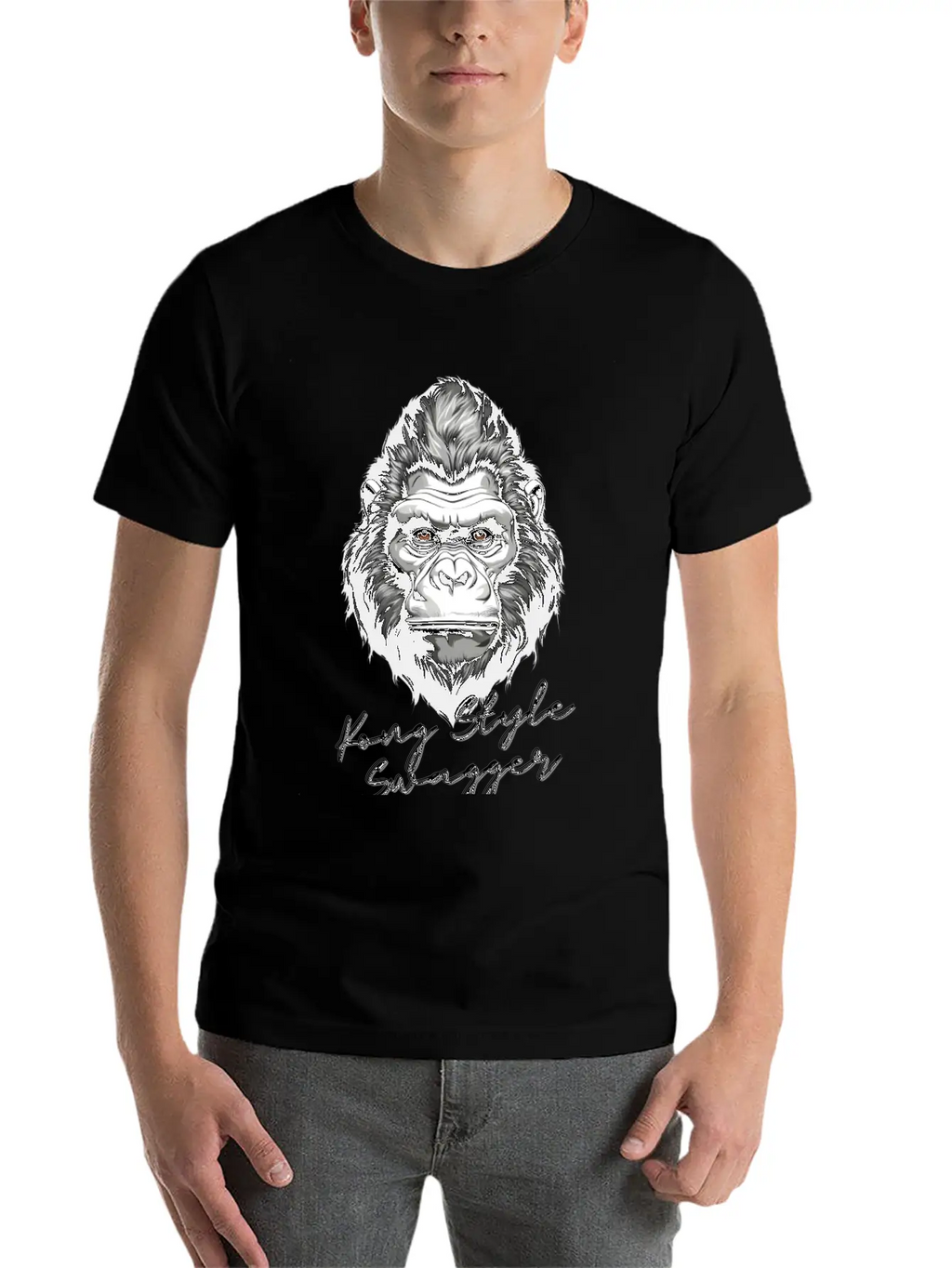 Ape Face T Shirt Classic Cotton Tee – Unisex Comfort For Any Season
