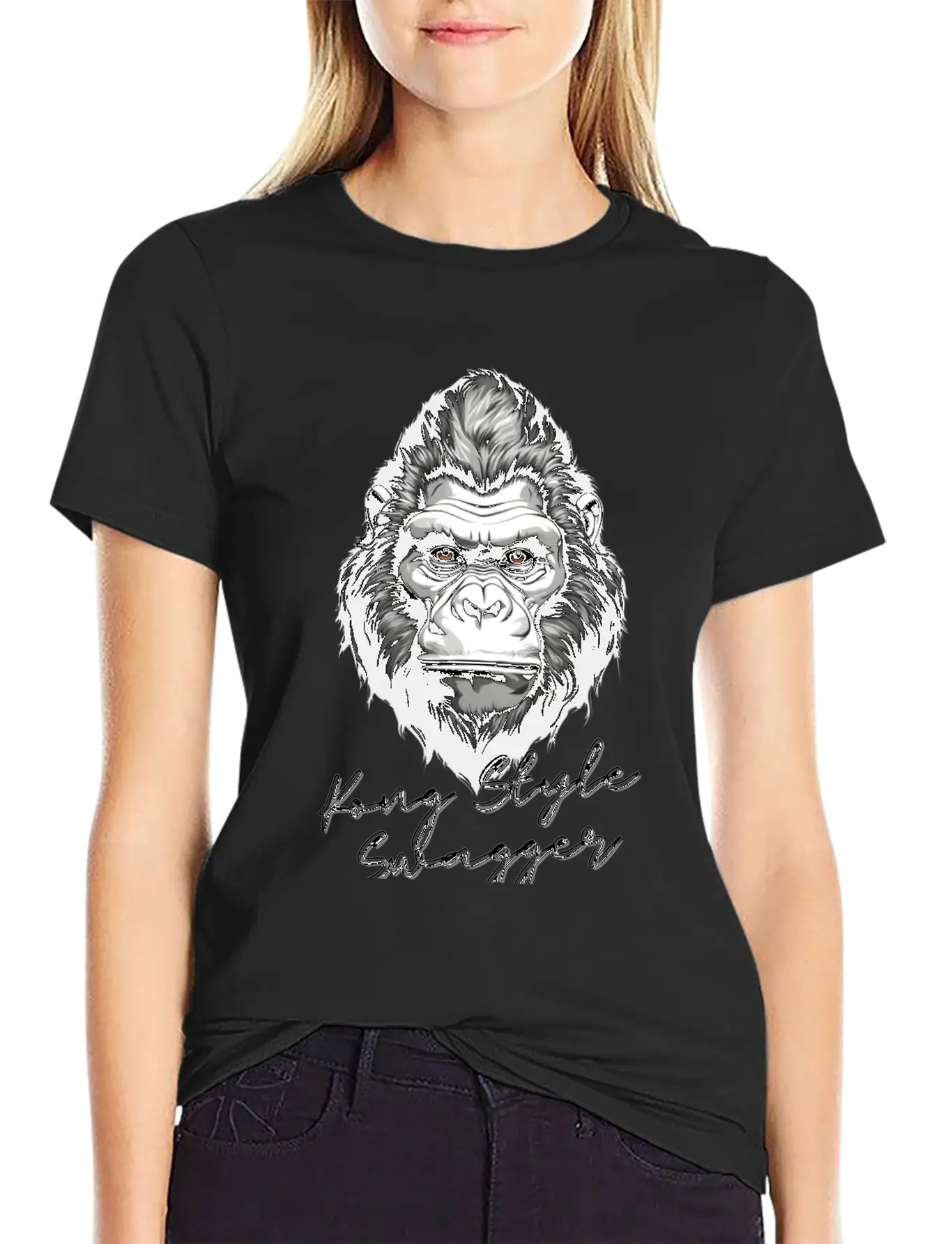 Ape Face T Shirt Classic Cotton Tee – Unisex Comfort For Any Season