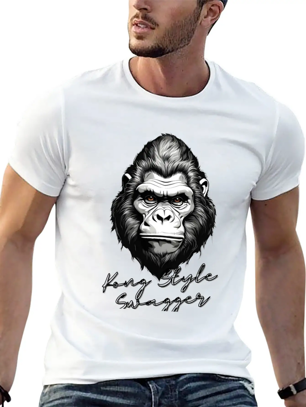 Ape Face T Shirt Classic Cotton Tee – Unisex Comfort For Any Season