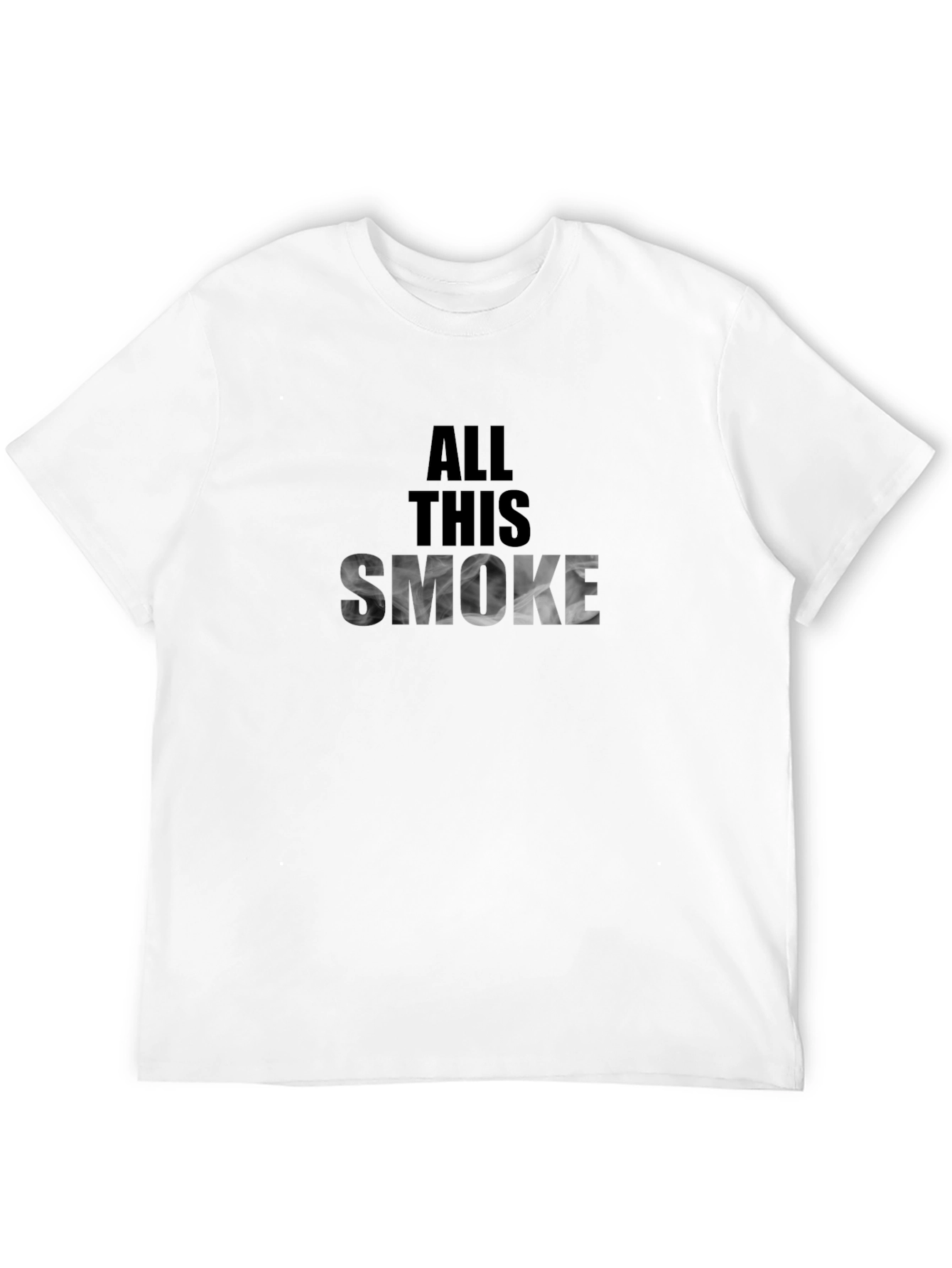 All This Smoke Graphic T-Shirt