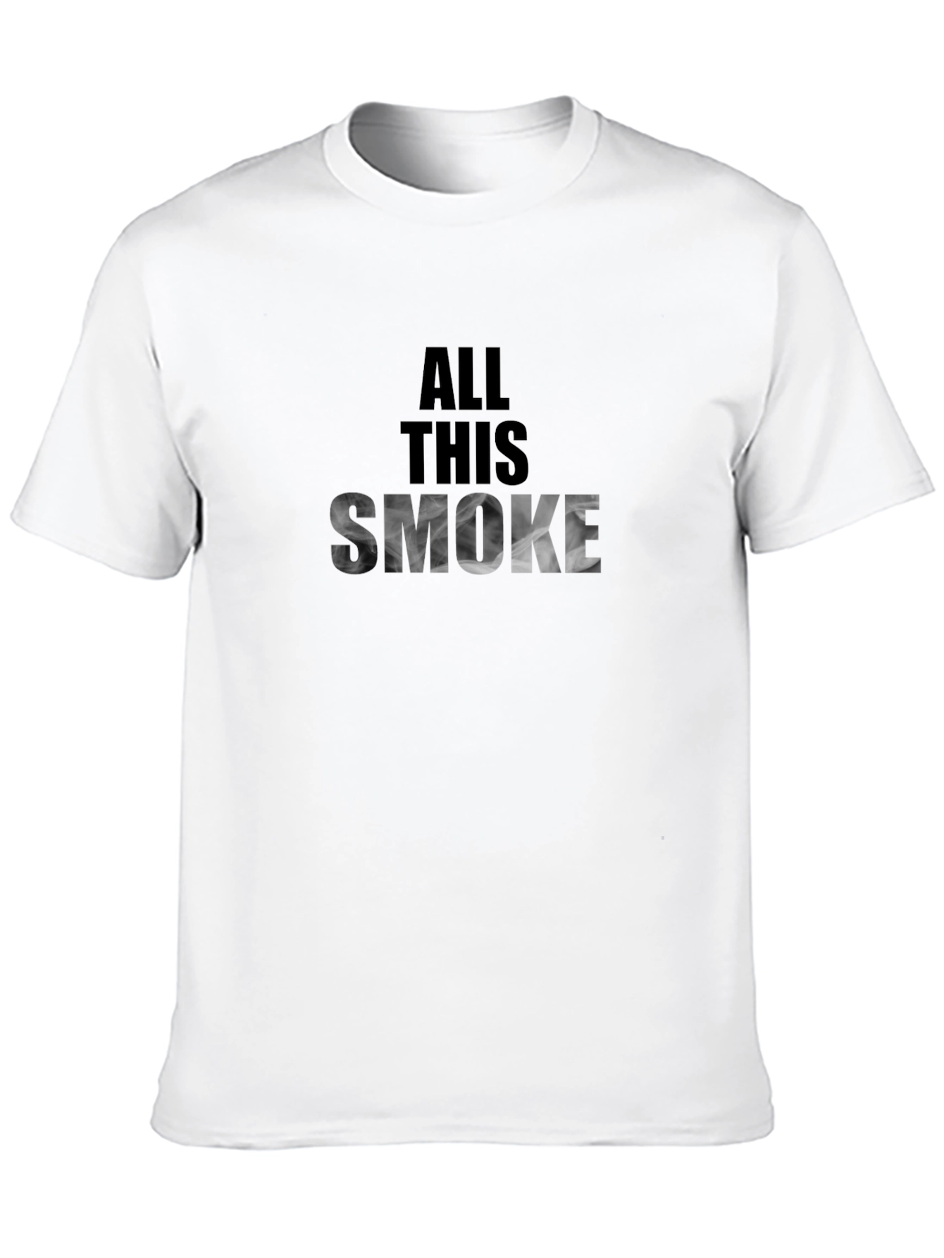 All This Smoke Graphic T-Shirt