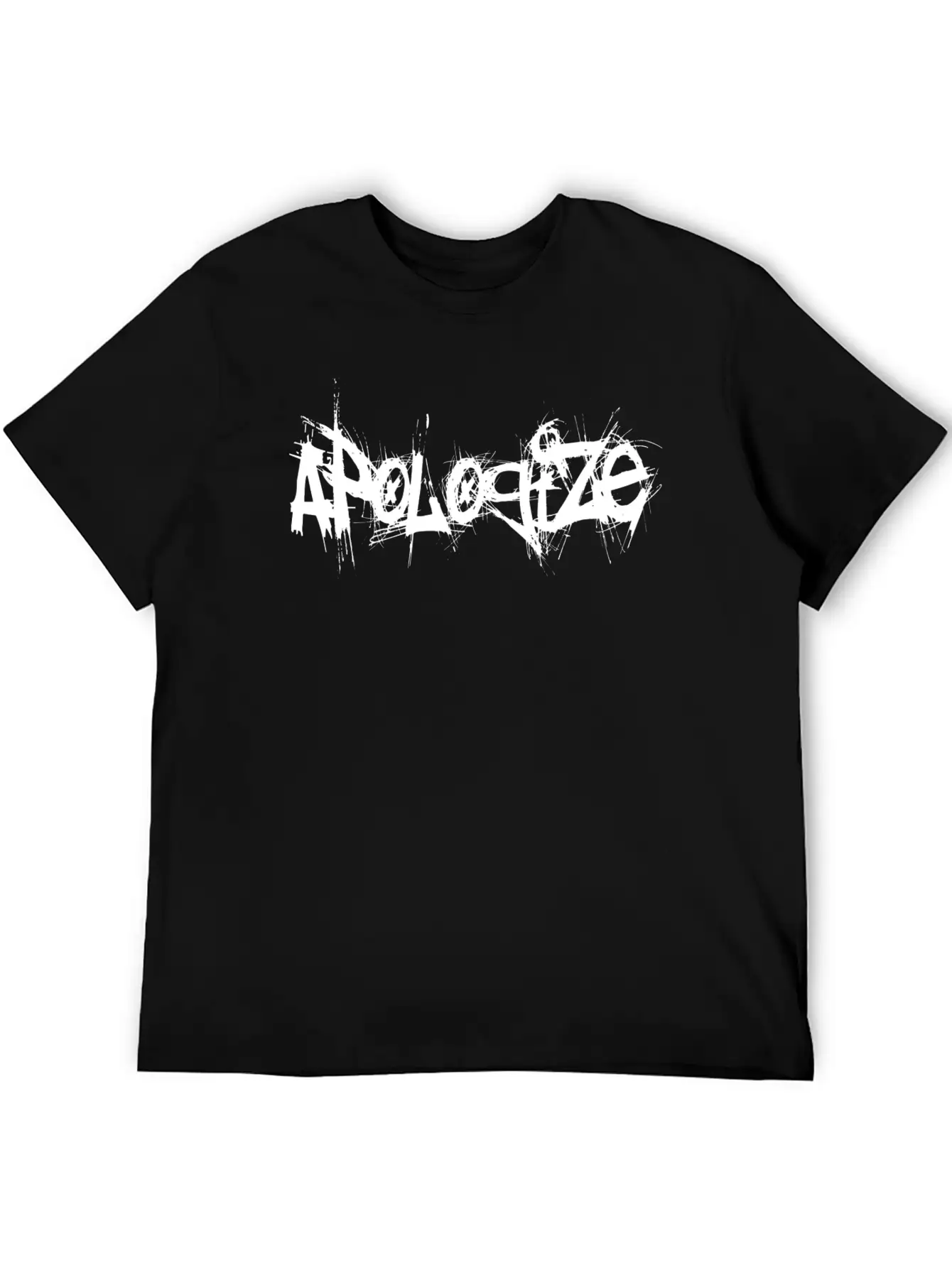 Apologize Unisex Casual T-Shirt – Clean Design For Daily Comfort
