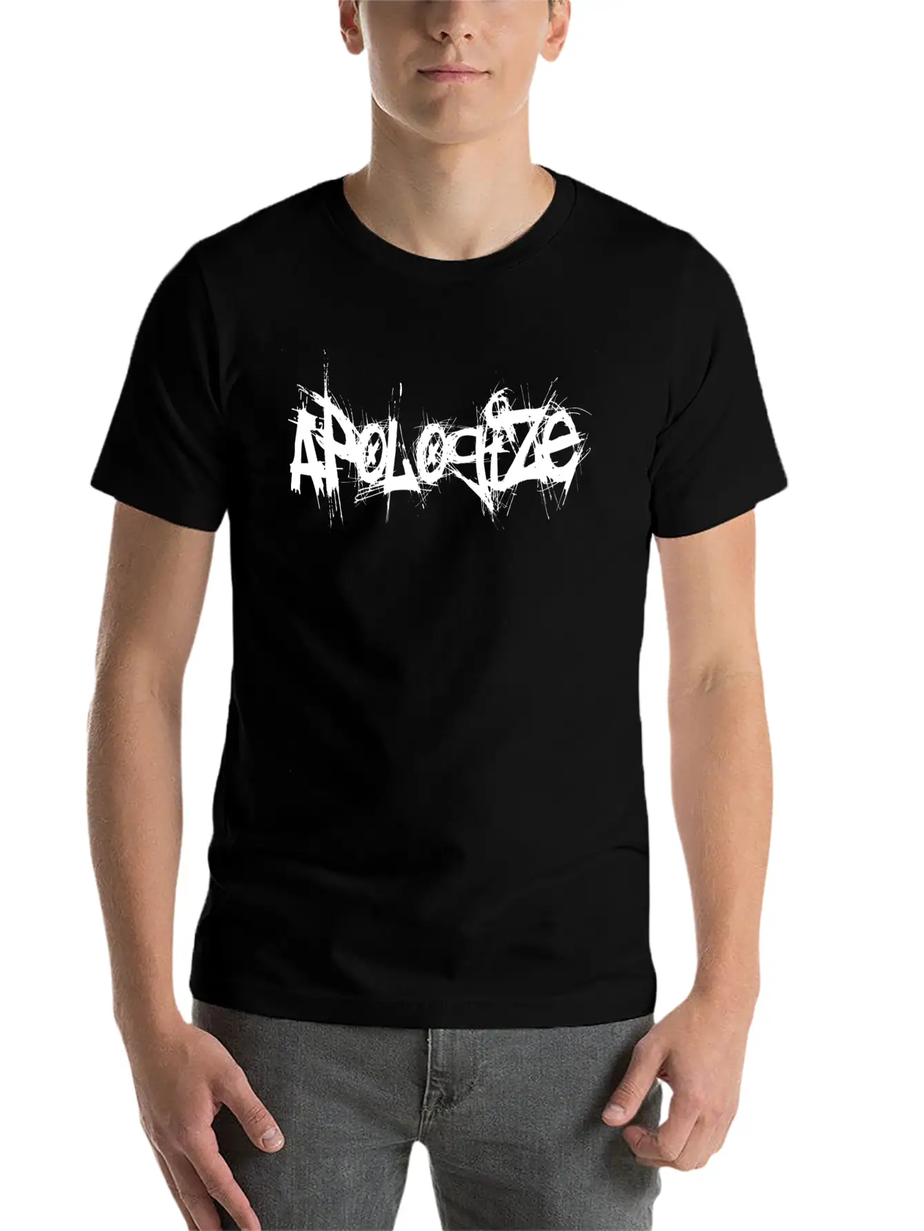 Apologize Unisex Casual T-Shirt – Clean Design For Daily Comfort