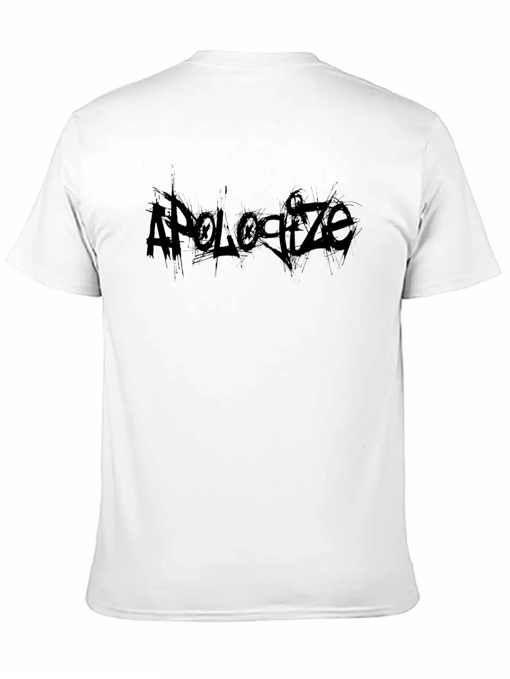 Apologize Unisex Casual T-Shirt – Clean Design For Daily Comfort