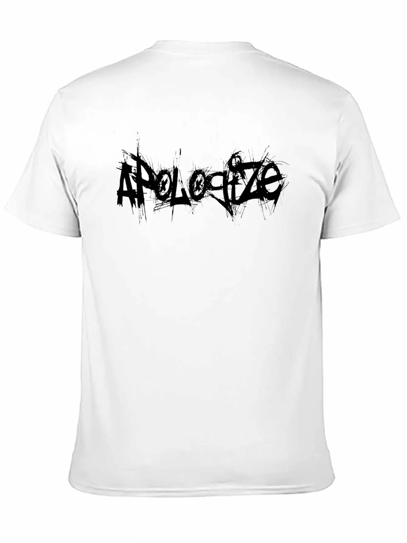 Apologize Unisex Casual T-Shirt – Clean Design For Daily Comfort