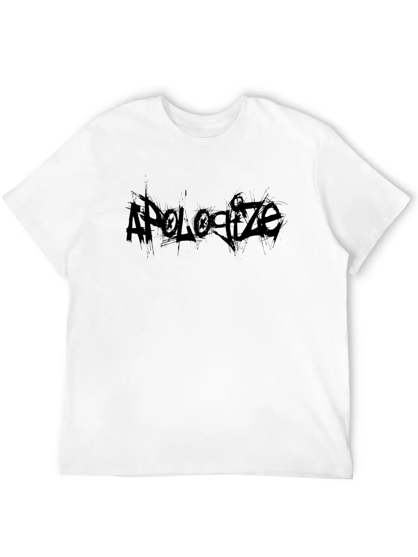 Apologize Unisex Casual T-Shirt – Clean Design For Daily Comfort