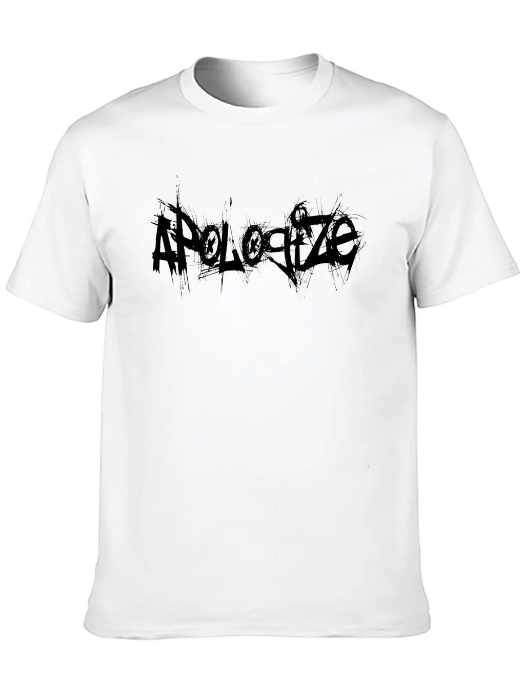 Apologize Unisex Casual T-Shirt – Clean Design For Daily Comfort