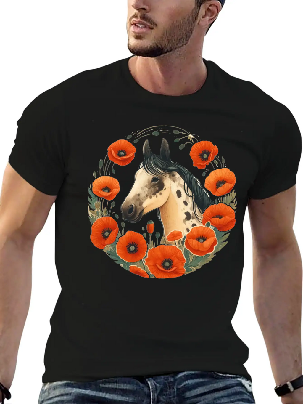 Appaloosa Horse Timeless Short Sleeve Tee – Comfy And Minimalist Design