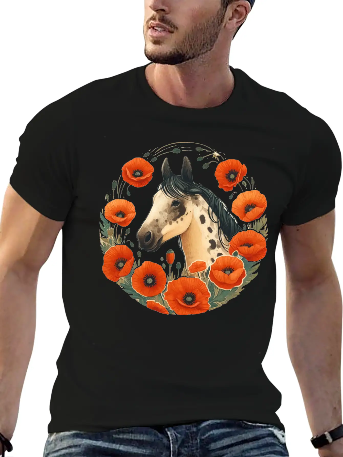 Appaloosa Horse Timeless Short Sleeve Tee – Comfy And Minimalist Design