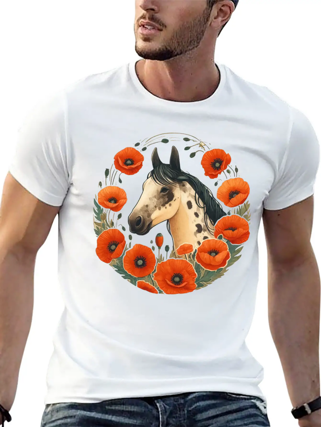 Appaloosa Horse Timeless Short Sleeve Tee – Comfy And Minimalist Design