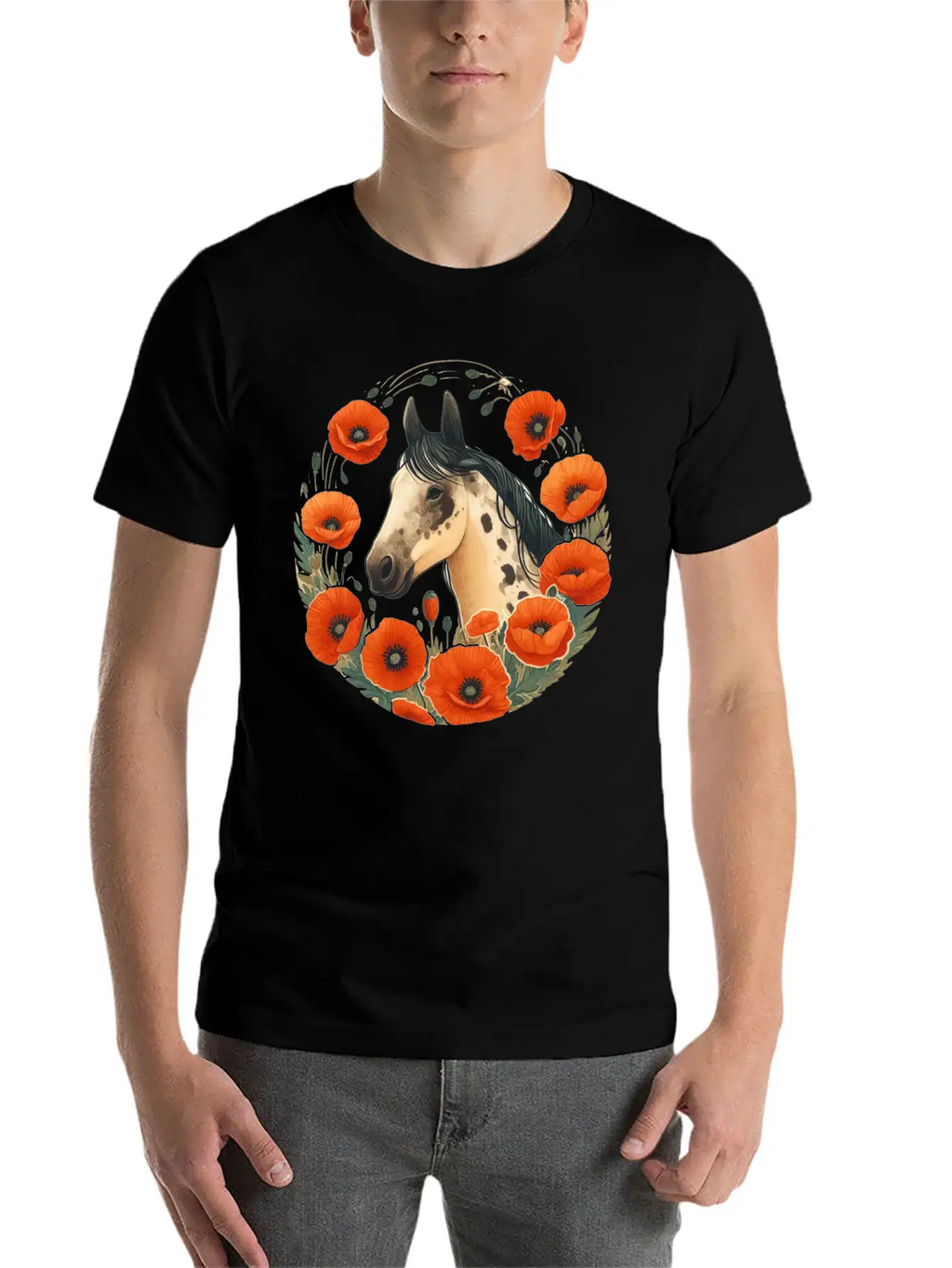 Appaloosa Horse Timeless Short Sleeve Tee – Comfy And Minimalist Design