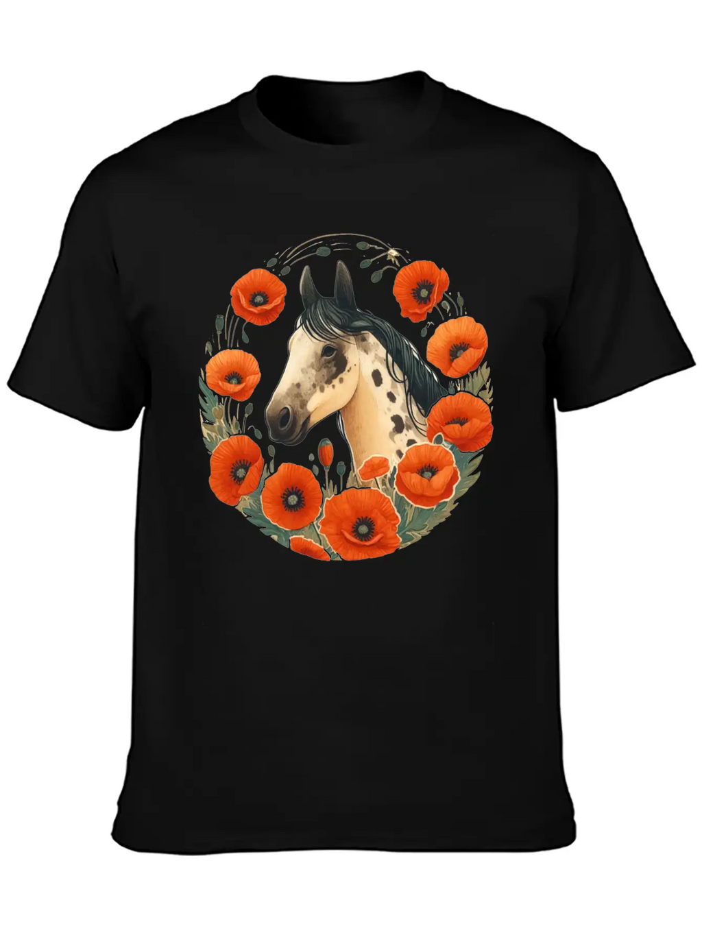 Appaloosa Horse Timeless Short Sleeve Tee – Comfy And Minimalist Design