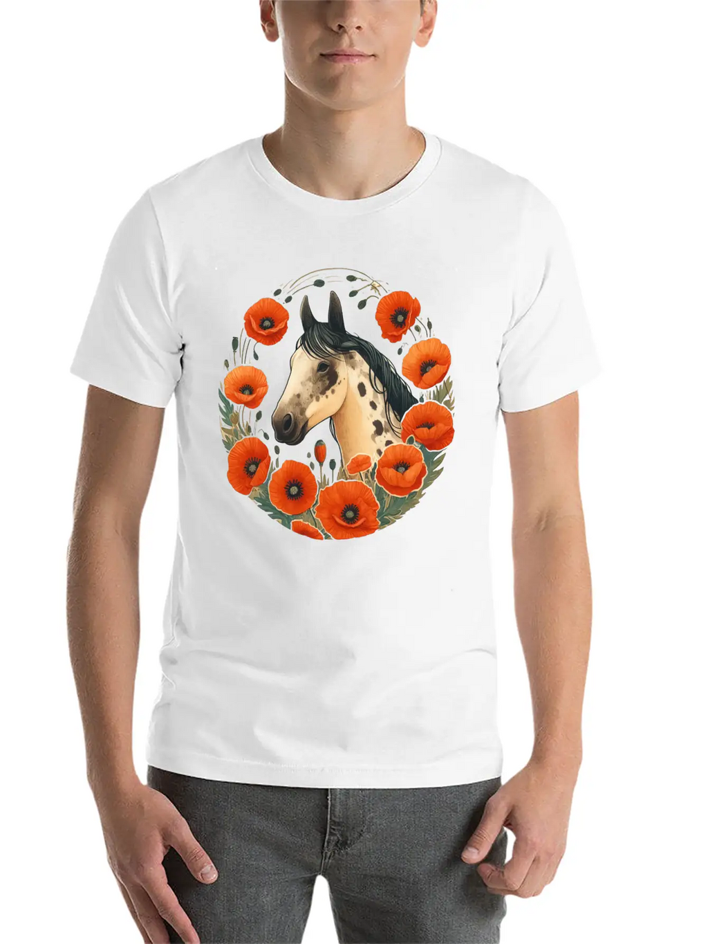 Appaloosa Horse Timeless Short Sleeve Tee – Comfy And Minimalist Design
