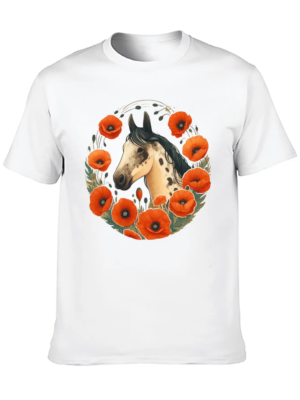 Appaloosa Horse Timeless Short Sleeve Tee – Comfy And Minimalist Design