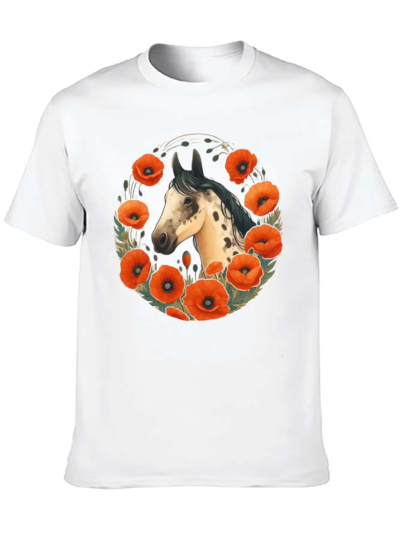 Appaloosa Horse Timeless Short Sleeve Tee – Comfy And Minimalist Design