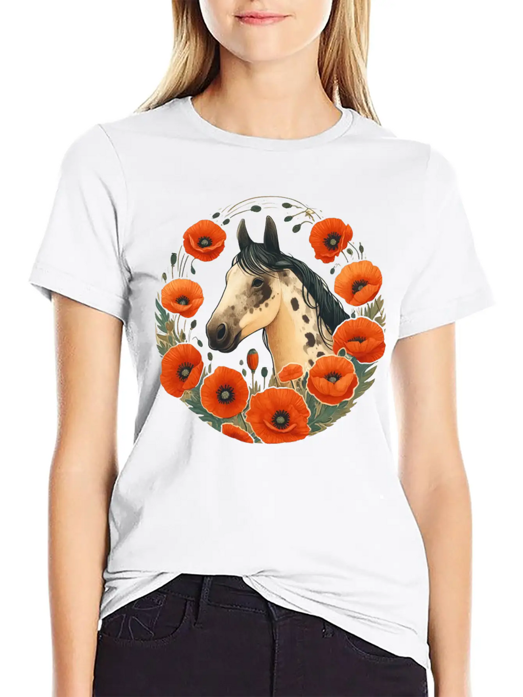 Appaloosa Horse Timeless Short Sleeve Tee – Comfy And Minimalist Design