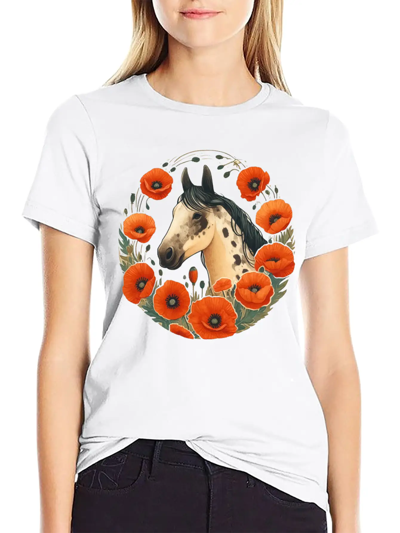 Appaloosa Horse Timeless Short Sleeve Tee – Comfy And Minimalist Design
