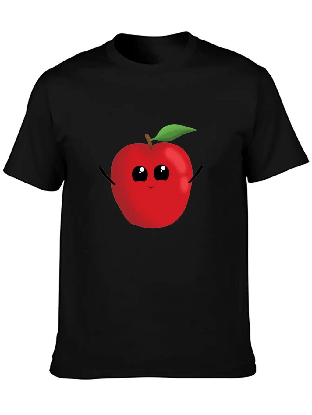 Apple Fruit Vegetarian Vegan Apples Sweet Breathable Soft Cotton T-Shirt – Timeless Casual Look