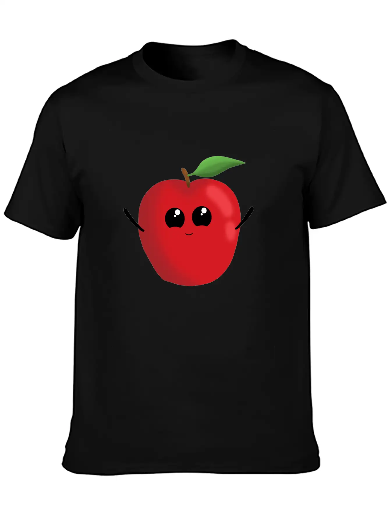Apple Fruit Vegetarian Vegan Apples Sweet Breathable Soft Cotton T-Shirt – Timeless Casual Look