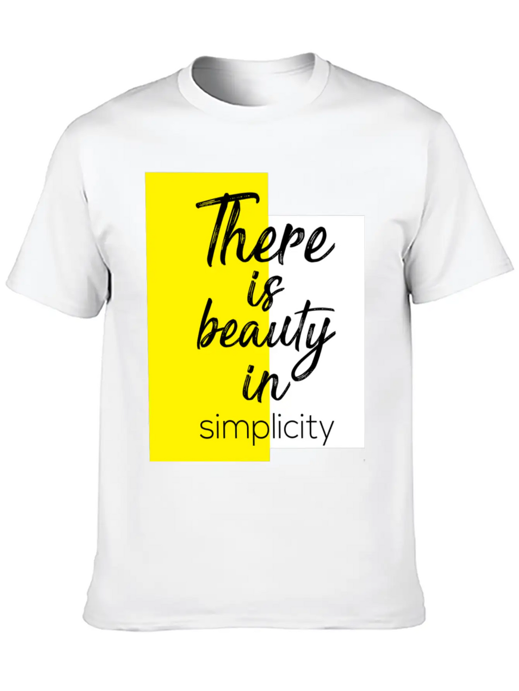 Appreciate Simplicity Essential Cotton Tee For Daily Outfits – Unisex Style