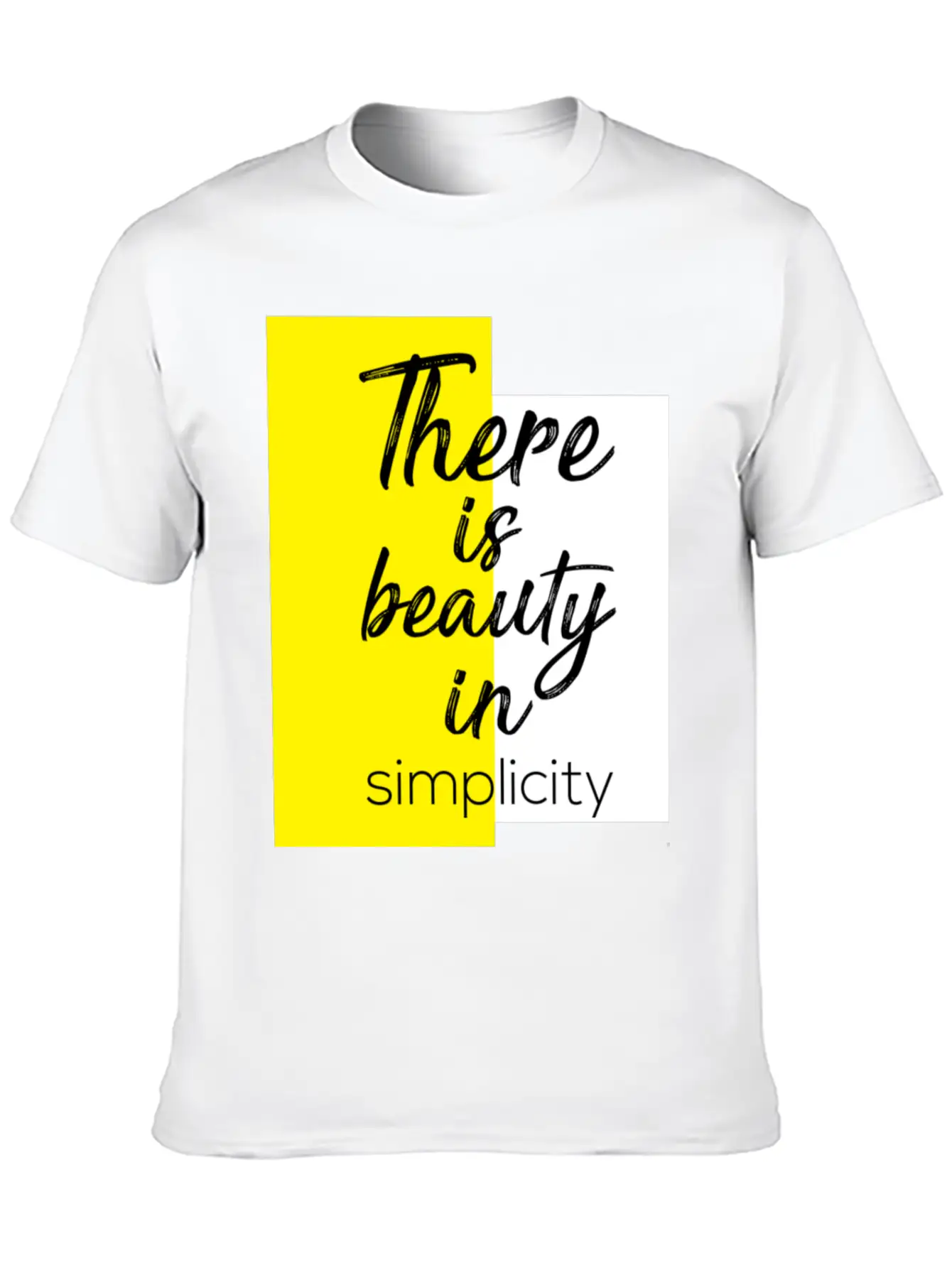 Appreciate Simplicity Essential Cotton Tee For Daily Outfits – Unisex Style