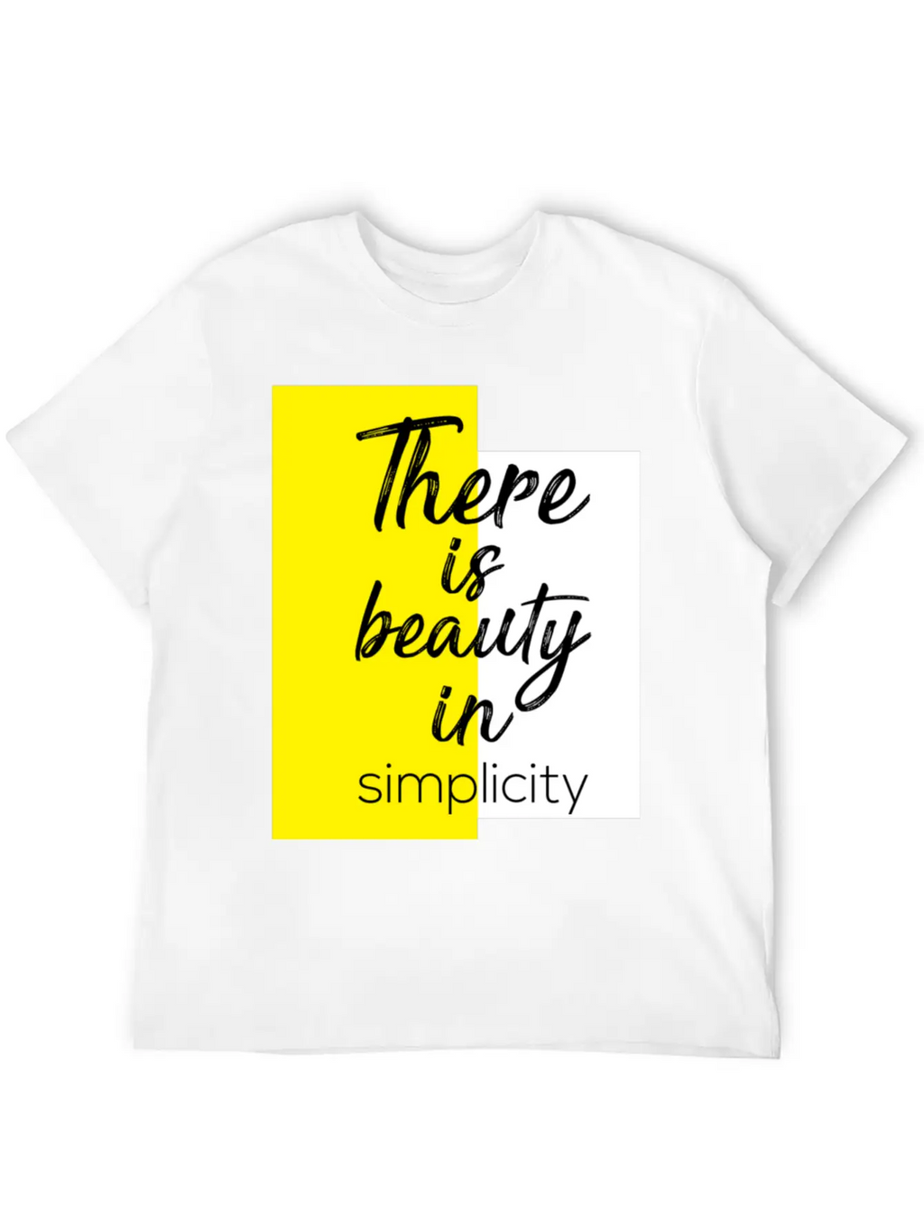 Appreciate Simplicity Essential Cotton Tee For Daily Outfits – Unisex Style