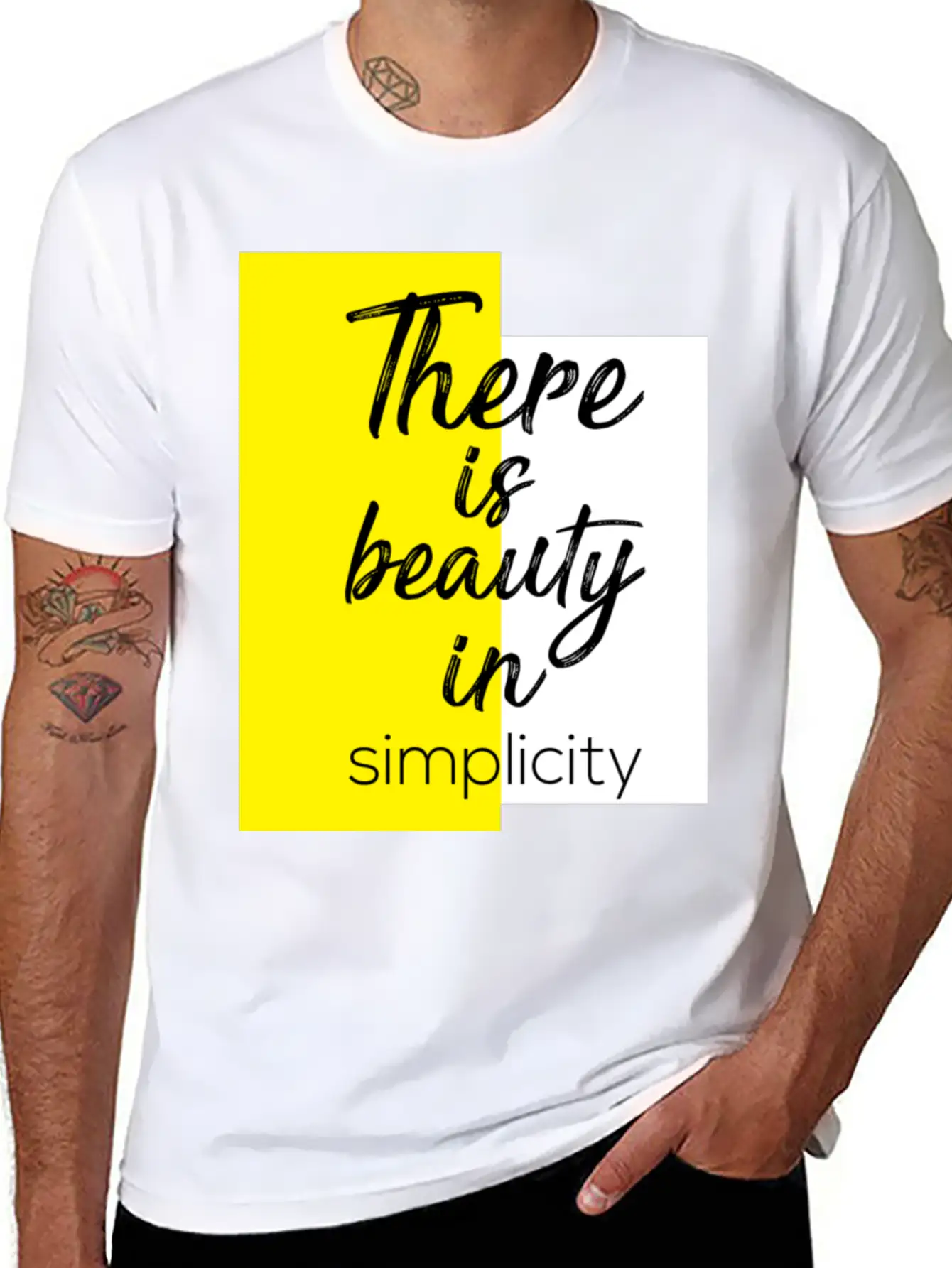 Appreciate Simplicity Essential Cotton Tee For Daily Outfits – Unisex Style
